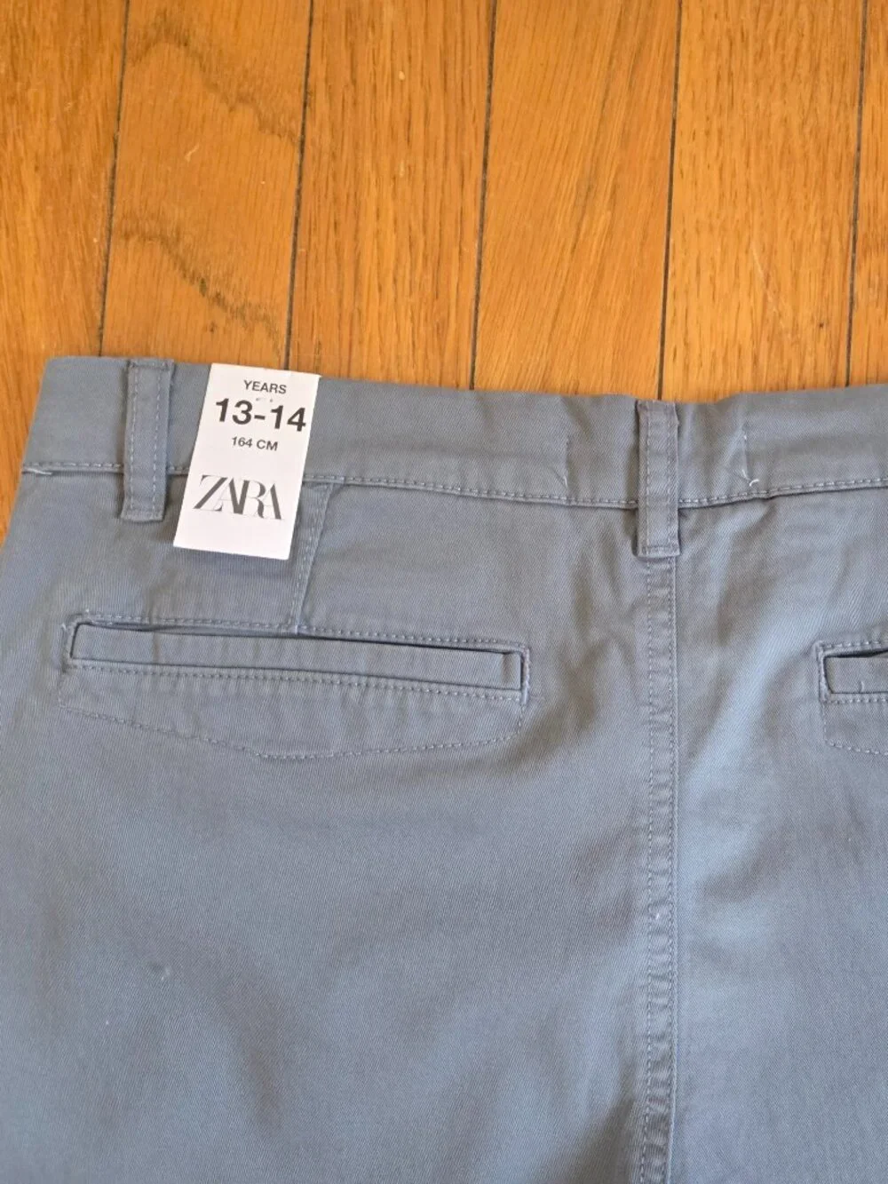 Zara Boys Chino Shorts size 13-14 NWT
